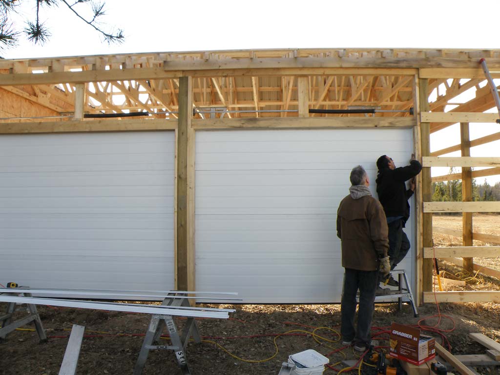 New Garage under construction