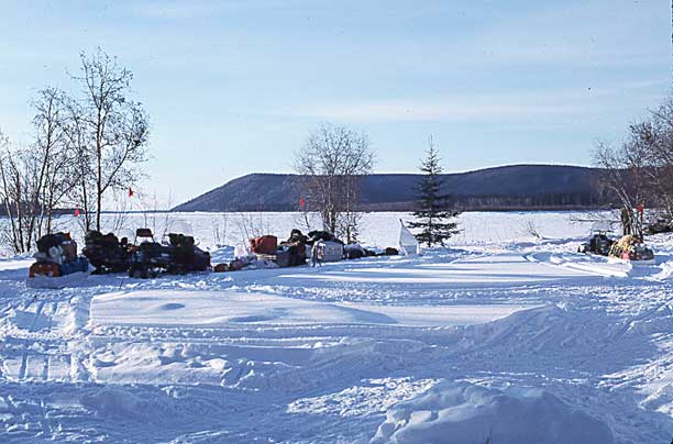 View in front of Tolavana Lodge.