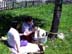 Cecelia & Karen Tanning Hide